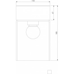 Накладной светильник Elektrostandard Atrani a062521