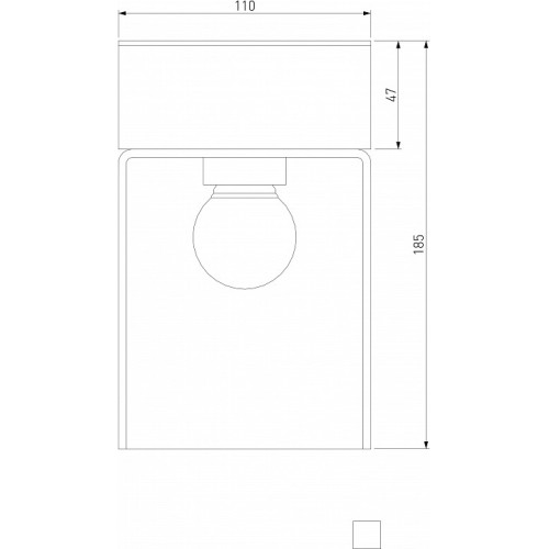 Накладной светильник Elektrostandard Atrani a062521