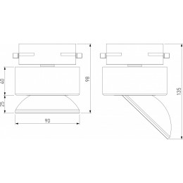 Светильник на штанге Elektrostandard Smooth a062874