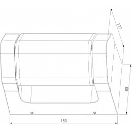 Накладной светильник Elektrostandard DORS a062882