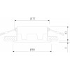 Встраиваемый светильник Elektrostandard Basic a062940