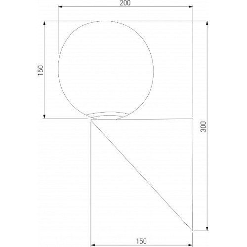 Светильник на штанге Elektrostandard Gravity a063378