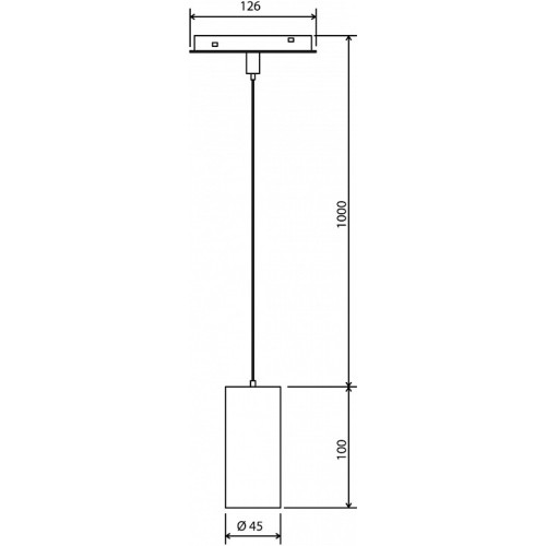 Подвесной светильник Elektrostandard Slim Magnetic a063426