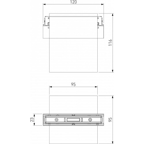 Накладной светильник Elektrostandard Slim Magnetic a063498