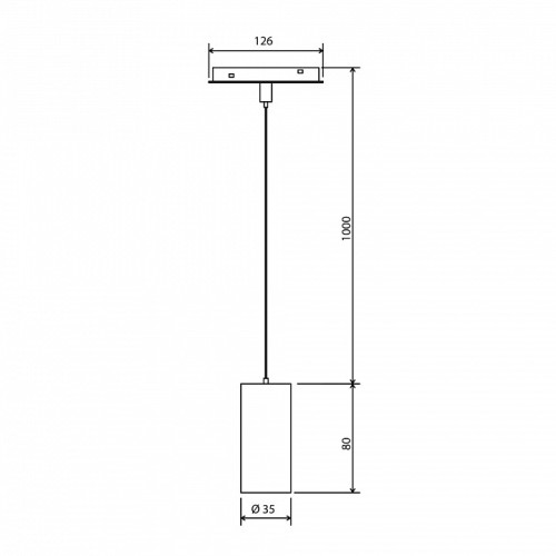 Подвесной светильник Elektrostandard Slim Magnetic a063533