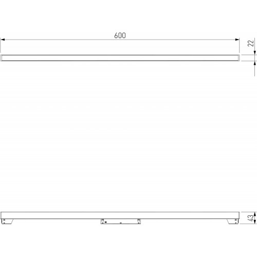 Встраиваемый светильник Elektrostandard Slim Magnetic a063541