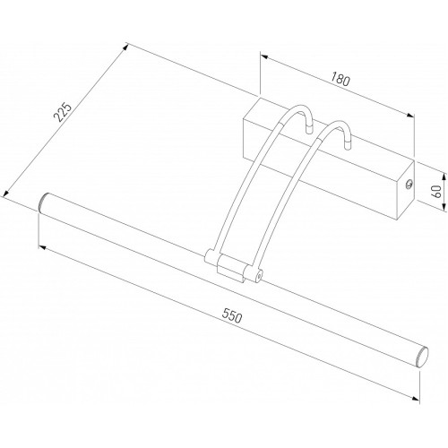 Подсветка для зеркала Elektrostandard Simple a063695