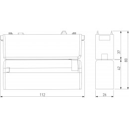 Накладной светильник Elektrostandard Flat Magnetic a063696