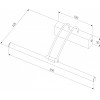 Подсветка для зеркала Elektrostandard Simple a063698