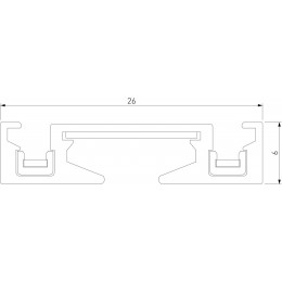 Трек накладной Elektrostandard Flat Magnetic a063722