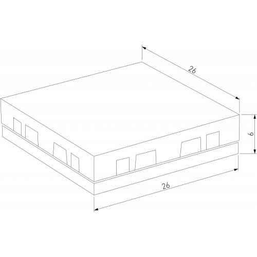 Соединитель X-образный для треков накладных Elektrostandard Flat Magnetic a063738