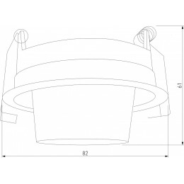 Встраиваемый светильник Elektrostandard Conner a063992