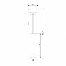 Подвесной светильник Elektrostandard Onde a064204