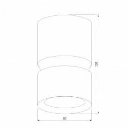 Накладной светильник Elektrostandard Kayo a064731