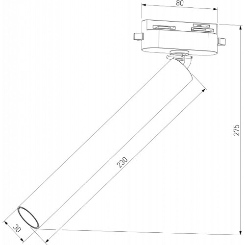 Светильник на штанге Elektrostandard Pika a065273