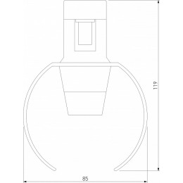 Накладной светильник Elektrostandard Esthetic Magnetic a065420