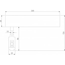 Плата декоративная для трека Elektrostandard Esthetic Magnetic a065432