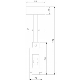 Основание на штанге Elektrostandard Esthetic Magnetic a065434