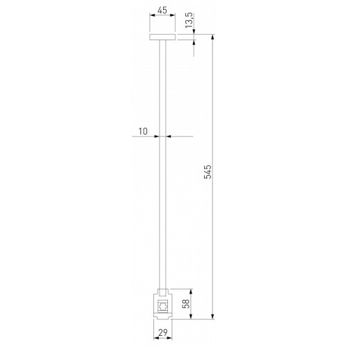 Основание на штанге Elektrostandard Esthetic Magnetic a065445