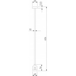 Основание на штанге Elektrostandard Esthetic Magnetic a065449