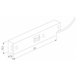Токопровод концевой Elektrostandard Mini Magnetic a065632