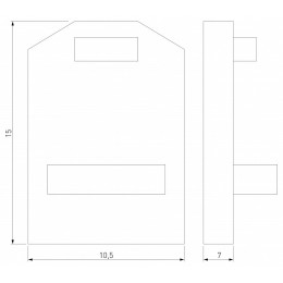 Заглушка для трека Elektrostandard Mini Magnetic a065634