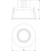 Встраиваемый светильник Elektrostandard Artis a066135