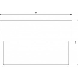 Заглушка для модуля Elektrostandard Module System a066191