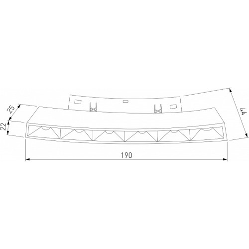 Встраиваемый светильник Elektrostandard Slim Magnetic a066513