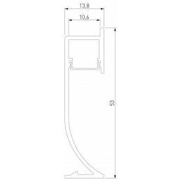 Короб для плинтусов Elektrostandard LL-2-ALP021 a066618