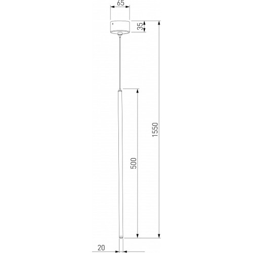 Подвесной светильник Elektrostandard Flinn a066780