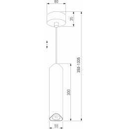Подвесной светильник Elektrostandard Trio a067066
