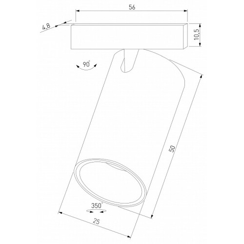 Светильник на штанге Elektrostandard Mini Magnetic a067272