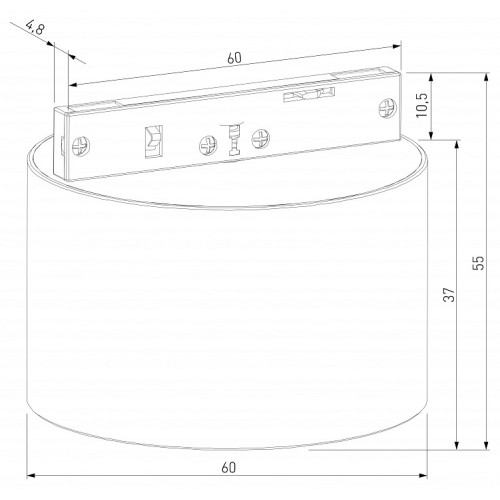 Накладной светильник Elektrostandard Mini Magnetic a067278