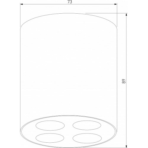 Накладной светильник Elektrostandard Points a067483