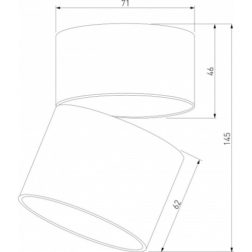 Накладной светильник Elektrostandard Rolly a067488