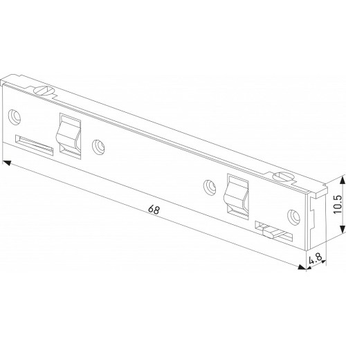 Соединитель линейный для треков Elektrostandard Mini Magnetic a067996
