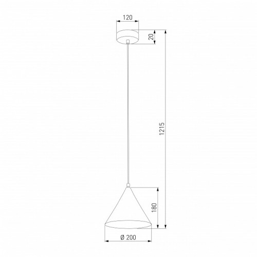 Подвесной светильник Elektrostandard Bevel a068472