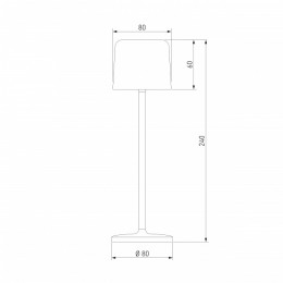 Настольная лампа декоративная Elektrostandard Bitty a069002
