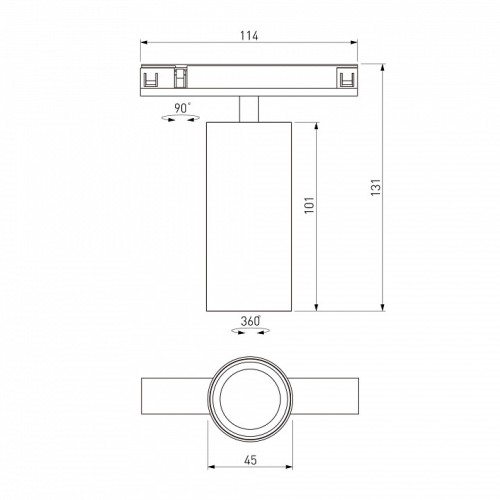 Светильник на штанге Elektrostandard  85525/01