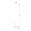 Наземный низкий светильник Elektrostandard  1537 TECHNO LED