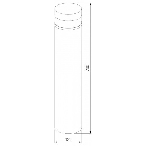 Наземный высокий светильник Elektrostandard Techno 1532 TECHNO LED