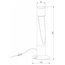 Наземный низкий светильник Elektrostandard Recess 35177/S