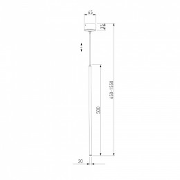 Подвесной светильник Elektrostandard  50263 LED