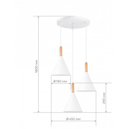 Подвесной светильник EVOLUCE Arket SLE1255-513-03