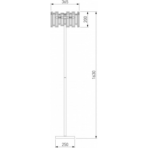 Торшер Bogate's Cella 01149/3 Strotskis