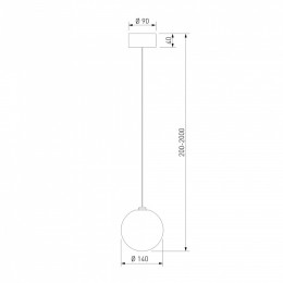 Подвесной светильник Bogate's Crystall 1_101