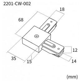 Соединитель линейный для треков Favourite Practica 2201-CW-002