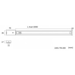 Трек накладной Favourite Practica 2201-TB-200
