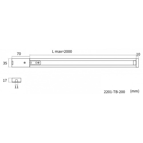 Трек накладной Favourite Practica 2201-TB-200